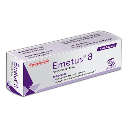 Emetus 8 mg Tablet
