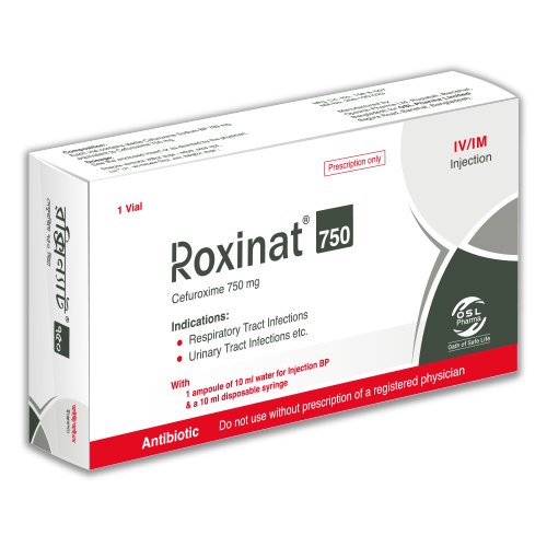 Roxinat 750 mg IV/IM Injection